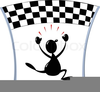 Racing Finish Line Clipart Image