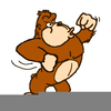 Ape To Man Clipart Image