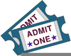 Clipart Of Concert Tickets Image