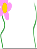 Pink Flower Clipart Image
