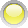 Led Circle (yellow) Clip Art