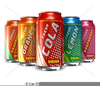 Refreshing Soda Clipart Image