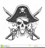 Pirate Skull Clipart Image