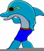 Dolphin Animated Clipart Image