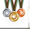 Clipart Of Olympic Medals Image