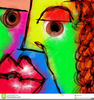 Face Painting Clipart Image