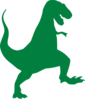 Green Dino Clip Art