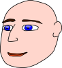 Head Man Bald Clip Art