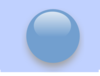 Empty Blue Button Clip Art