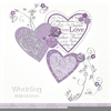 Purple Hearts Wedding Image