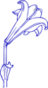 Blue Lily Clip Art