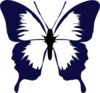 Blue Butterfly Clip Art