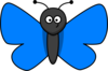 Morpho Butterfly Clip Art