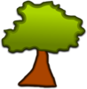 Cartoonish Tree Clip Art