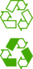 Recycle Icons Clip Art