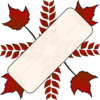 Maple Cross 2 Clip Art