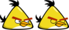 Yellow Angry Bird Assets Clip Art