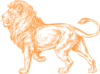 Mighty Lion Clip Art