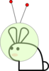 Space Bunny 4 Clip Art