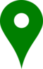 Green Pin Clip Art