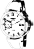 Wrist Watch 3 Clip Art
