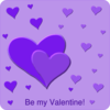 Purple Valentine Clip Art