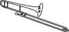Trombone(2) Clip Art