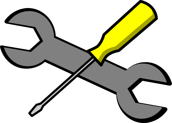 Screwdriver And Wrench Icon Clip Art at Clker.com - vector clip art online,  royalty free & public domain