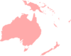 Continent Of Oceania Clip Art