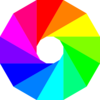 Color Wheel Dodecagon Clip Art