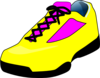 Yellow Shoe Clip Art