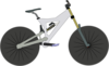 Ghost Bike Clip Art