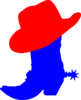 Red Cowboy Hat Clip Art