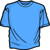 Bleu Tshirt Clip Art