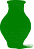 Green Vase Clip Art