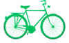 Green Bike Clip Art