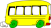 Yellow Bus Clip Art