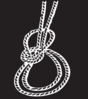 White Rope On Grey Clip Art