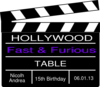 Hollywood Nicolh Party Clip Art