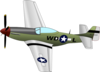 Plane With Propeller Clip Art