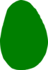 Green Avocado Clip Art