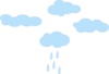 Cloudy Rainy Sky3 Clip Art