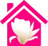 Pink House 2 Clip Art