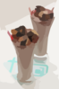 Toasted Marshmellow Nutella Milkshake Clip Art