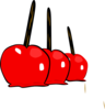 Yummy Candy Apples Clip Art