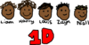 One Direction Clip Art