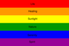 Rainbow Flag Meaning Clip Art