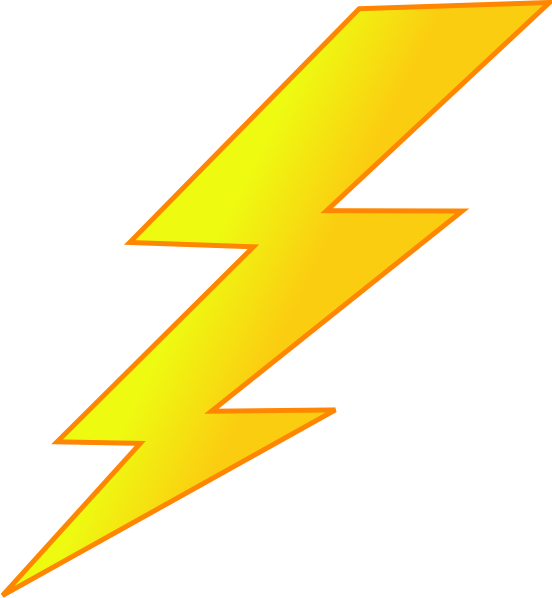 lightning clip art vector - photo #6