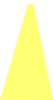 Cut Yellow Beam Clip Art