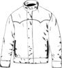 Jacket Outline Clip Art